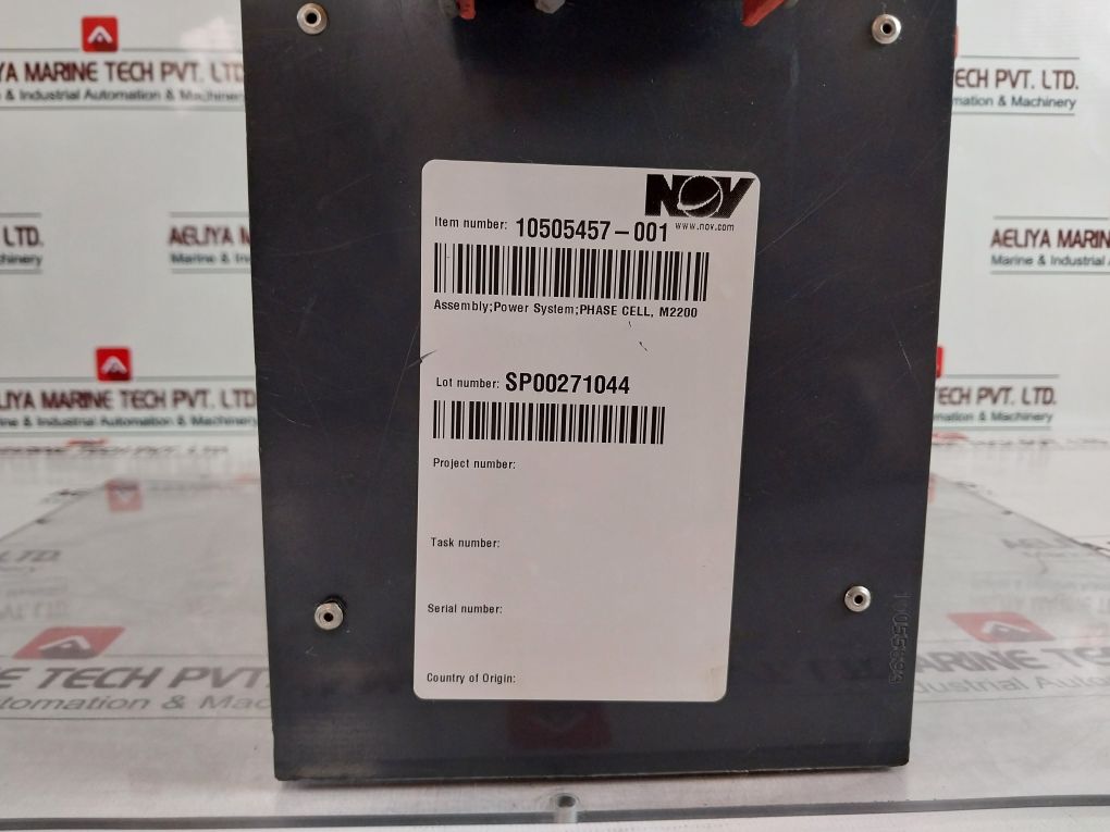 National Oilwell Varco 10505457-001 Rev. F