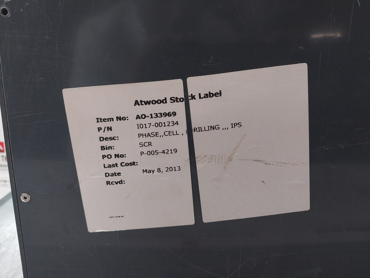 National Oilwell Varco 10505457-001 Rev: 02