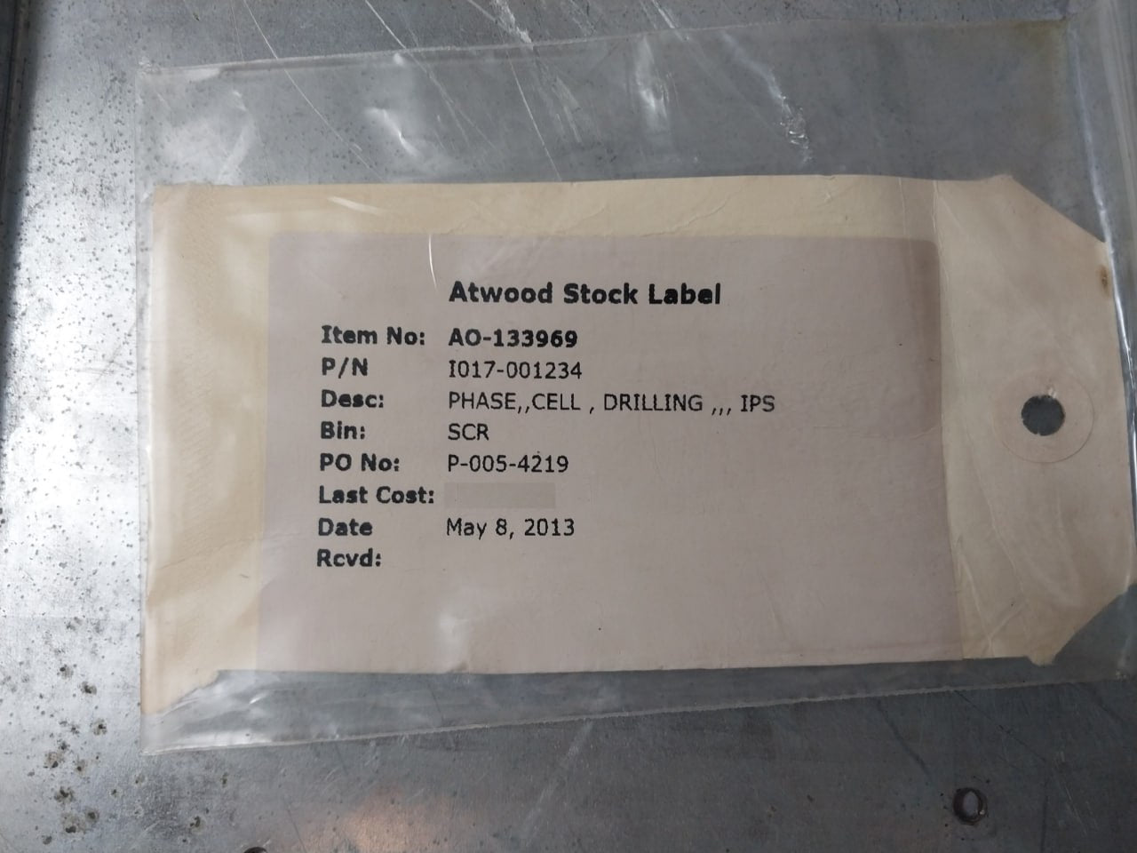 National Oilwell Varco 10505457-001 Rev: 02