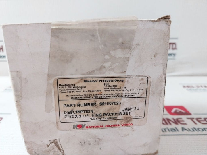 National Oilwell Varco 661007023 King Packing Set 