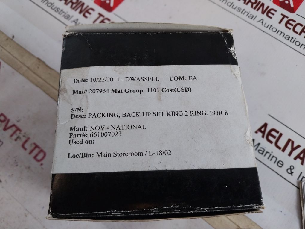 National Oilwell Varco 661007023 King Packing Set Aeliya Marine Tech®