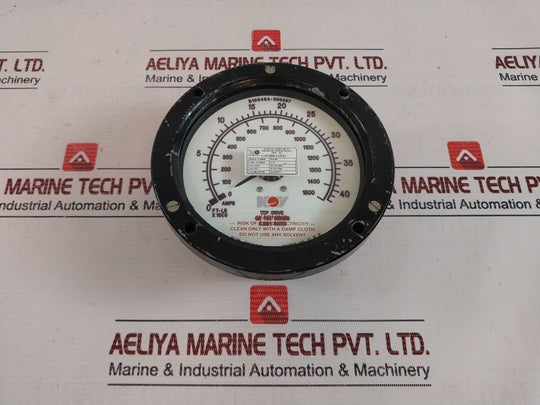 National Oilwell Varco Ge 752 Series Tds-3 Top Drive Gauge
