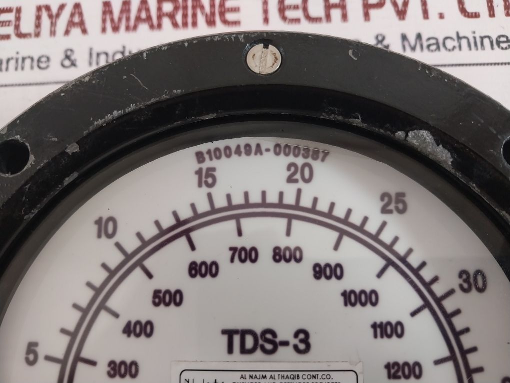 National Oilwell Varco Ge 752 Series Tds-3 Top Drive Gauge