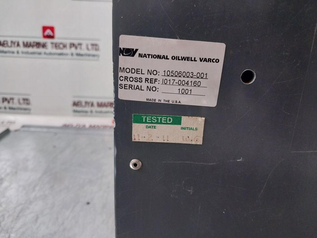National Oilwell Varco 10506003-001 Rev.F Control Module