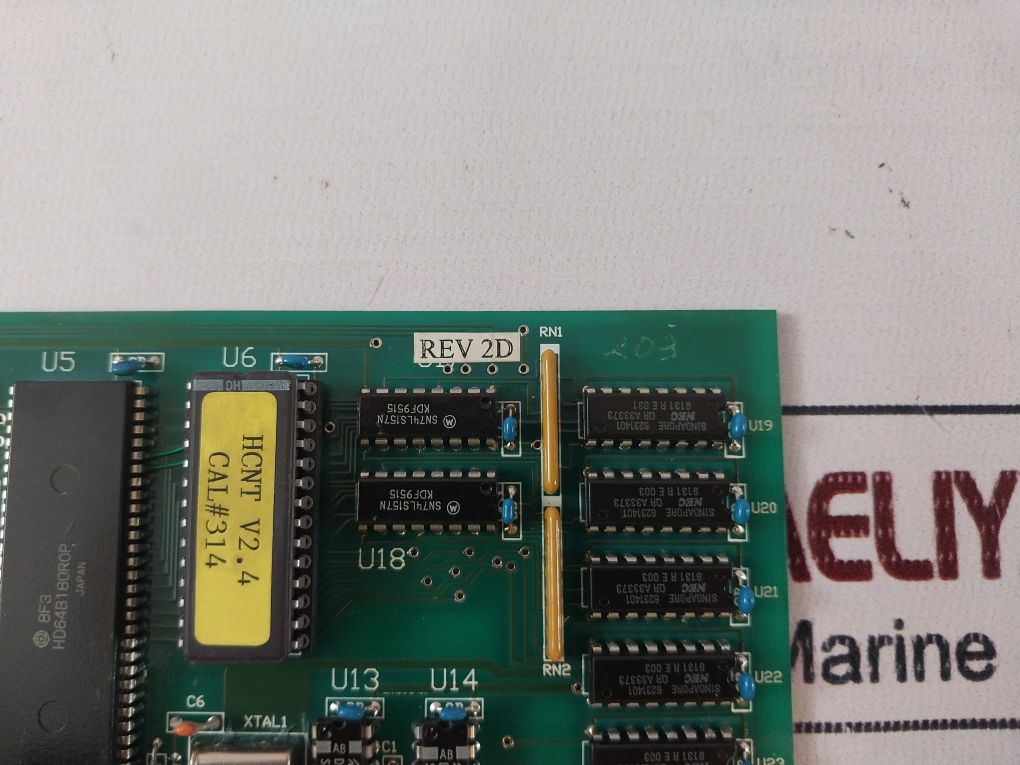 Nautronix Hcnt-pc Rev-2 Pcb Card