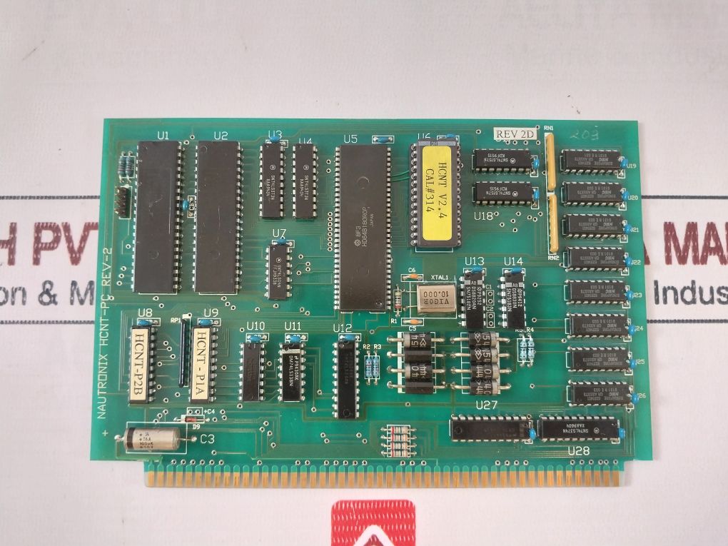 Nautronix Hcnt-pc Rev-2 Pcb Card