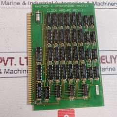 Nautronix Hmc-pc Hydrophone Master Clock Pcb