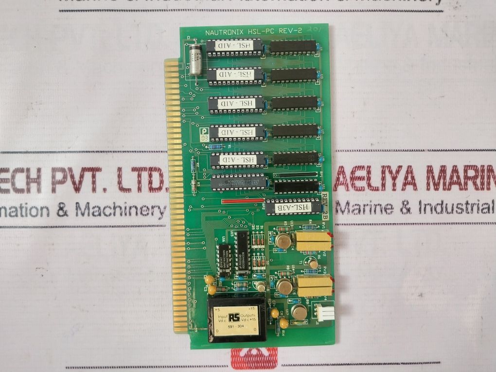 Nautronix Hsl-pc Rev-2 Pcb Card