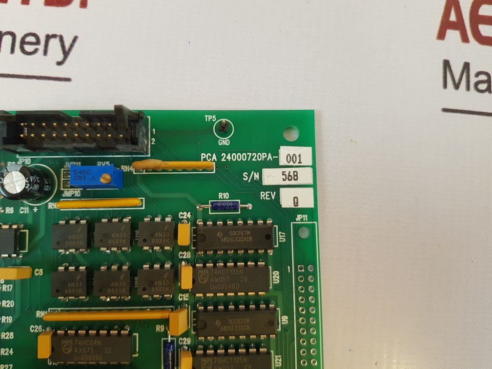 Nautronix Pca 24000720Pa-001 Station Control Card 24000720Pb