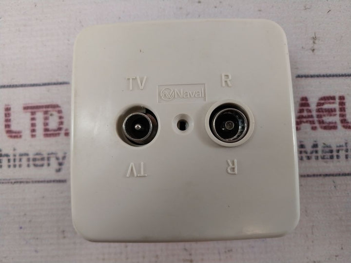 Naval 201503-i Marine Tv-radio Outlet Double Isolated Digital