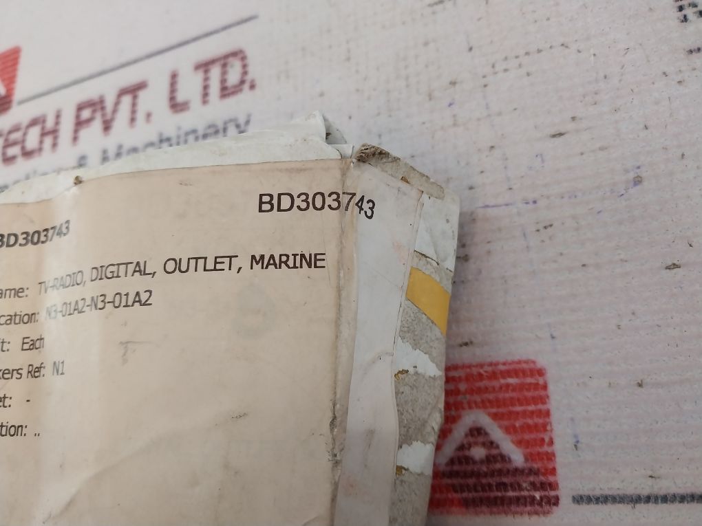 Naval 201503-i Marine Tv-radio Outlet Double Isolated Digital