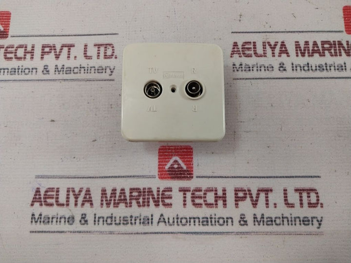 Naval 201503-i Marine Tv-radio Outlet Double Isolated Digital