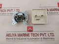 Naval 201503-i Marine Tv-radio Outlet Double Isolated Digital