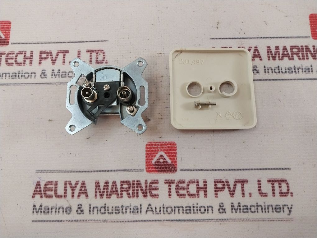 Naval 201503-i Marine Tv-radio Outlet Double Isolated Digital