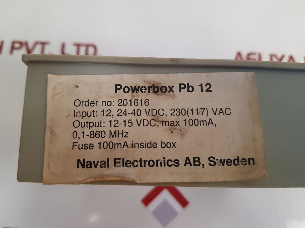 Naval Electronics Powerbox Pb 12