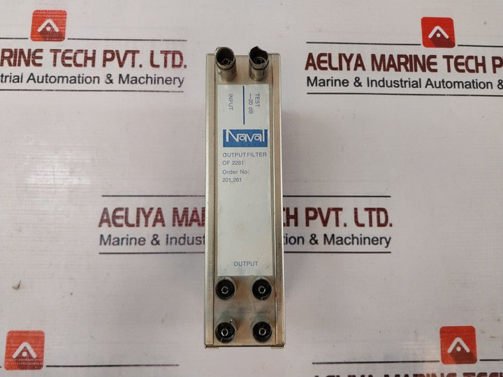 Naval Of 2281 Output Filter