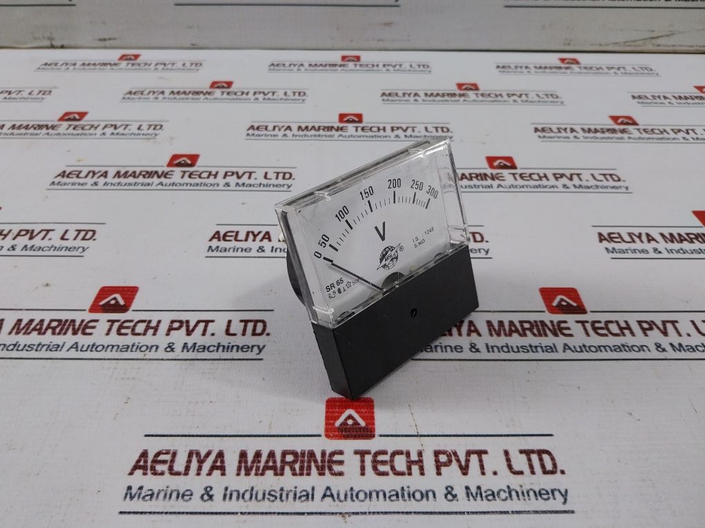 Navy Sr65 Analog Voltmeter 0-300V