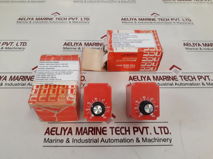 Ncc T3K-60-461 Solid-state Time Delay Relay
