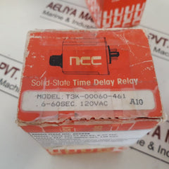 Ncc T3K-60-461 Solid-state Time Delay Relay