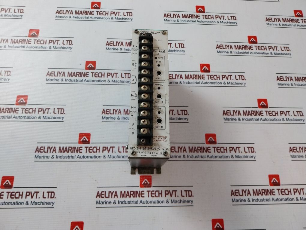 Negishi Seisakusho Srt2 Speed Relay Dc24V
