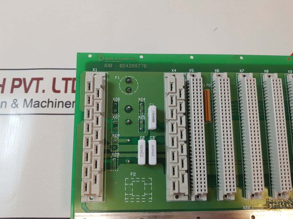 Neles automation s420154 motherboard & i/o backplane iob 65428977