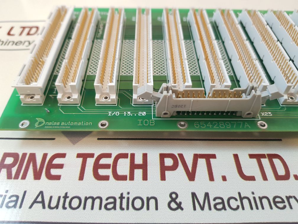 Neles automation s420154 motherboard & i/o backplane iob 65428977