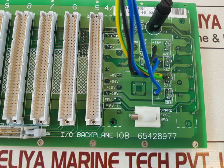 Neles automation s420154 motherboard & i/o backplane iob 65428977