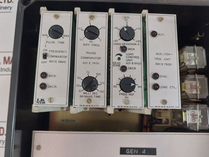 Neselco 601 E 7600 Generator Protection Relay