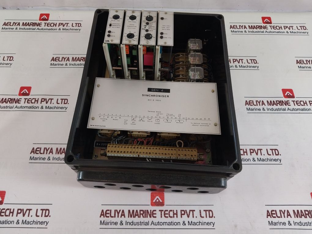 Neselco 601 E 7600 Generator Protection Relay