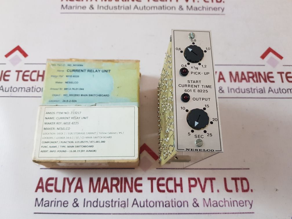 Neselco 601E8225 Start Current Time Unit

