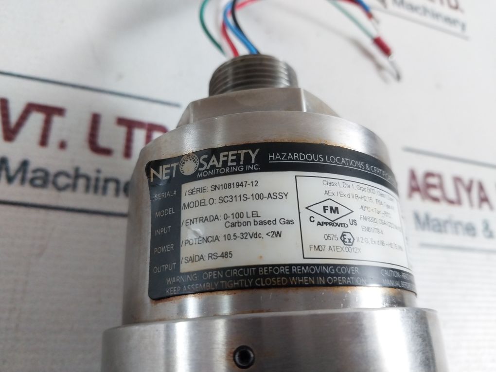 Net Safety Sc311S-100-assy Infrared Combustible Gas Sensor