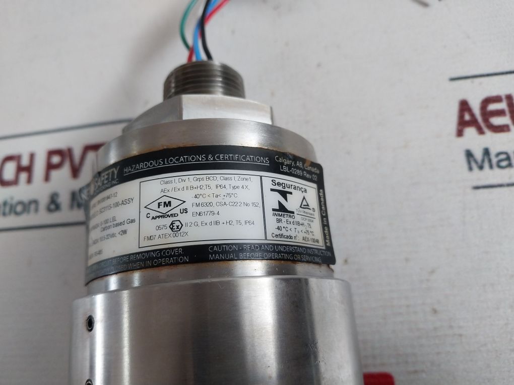 Net Safety Sc311S-100-assy Infrared Combustible Gas Sensor