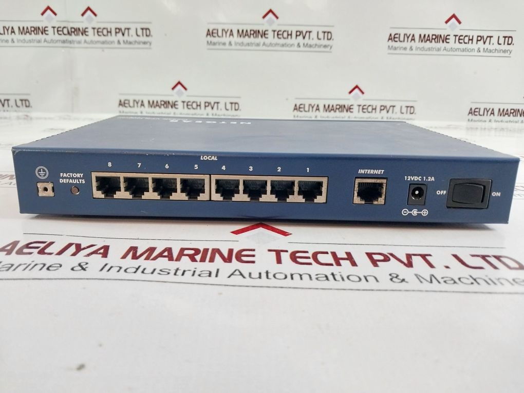 Netgear Fvs318 Prosafe Vpn Firewall 8-port 272-10028-05