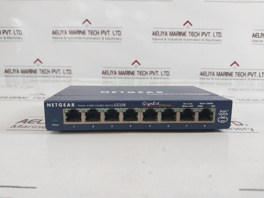 Netgear Gs108 Prosafe 8 Port Gigabit Switch