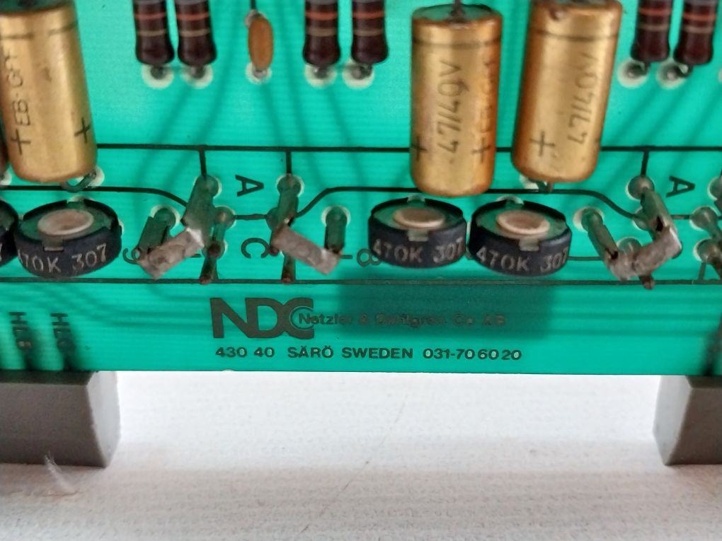 Netzler & Dahlgren Ldc10M 3Rld Pcb Card