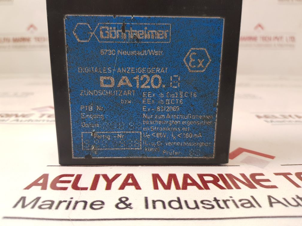 Gonnheimer Da 120 Digital Display Device