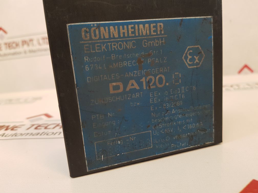 Gonnheimer Da 120 Digital Display Device 