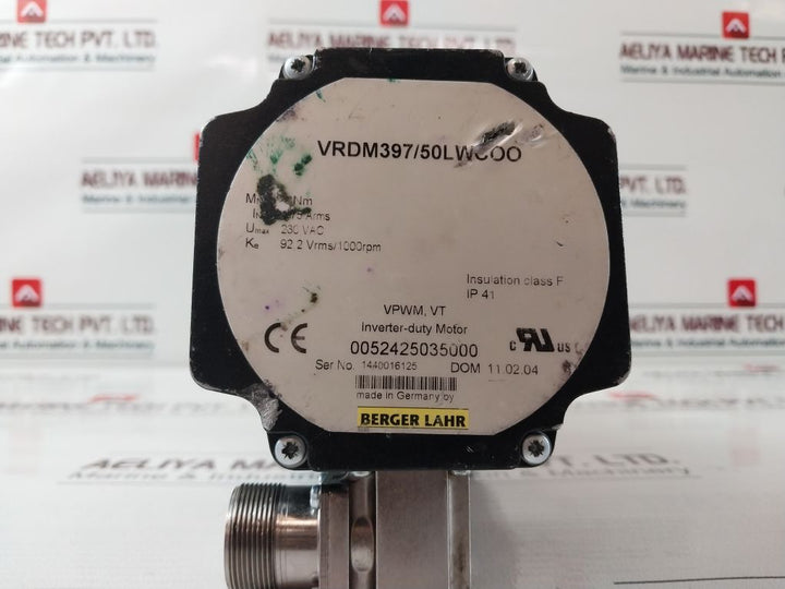 Neugart Ple 80/90 With Berger Lahr Vrdm397/50Lwcoo Stepper Drive Motor