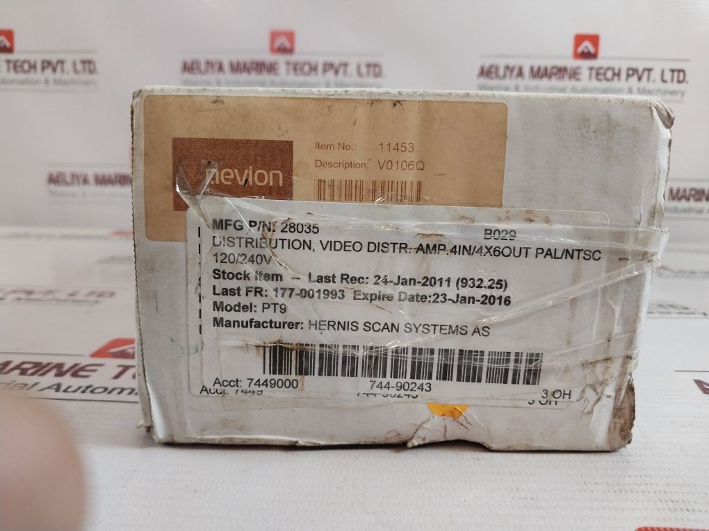 Nevion Vikinx V0106Q Video Distributor Ac-10-112-10-005