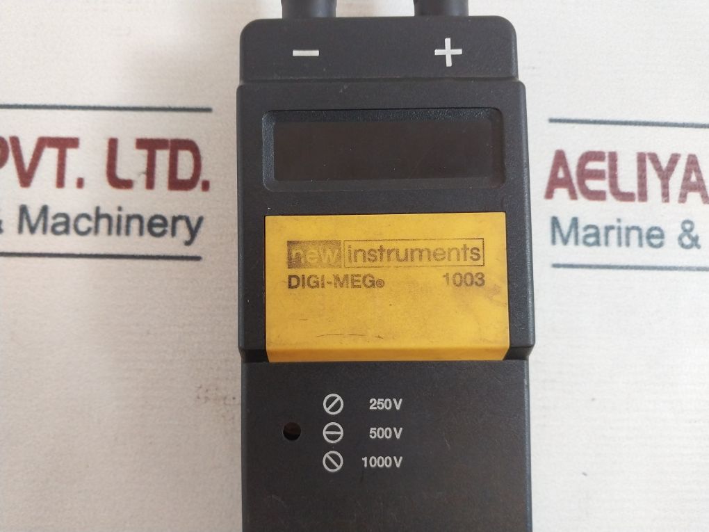 New Instruments Digi-meg 1003 Digital Electronic Meter 15-600Vac 40-60Hz