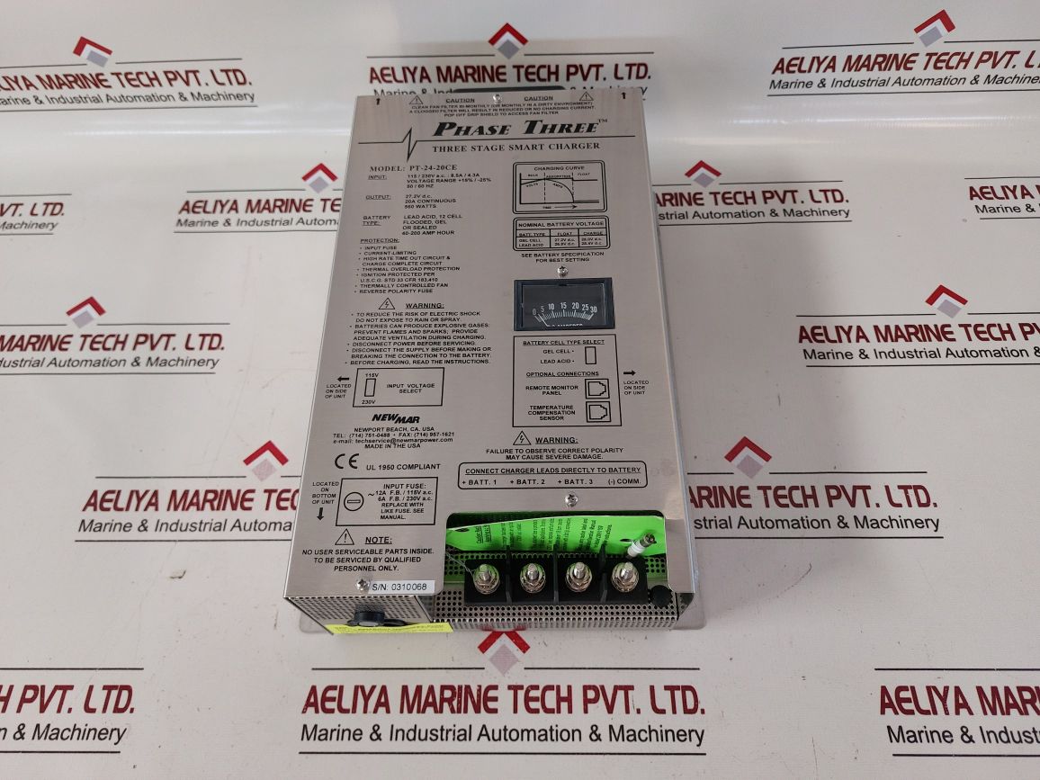 Newmar Phase Three Pt-24-20Ce Smart Charger 