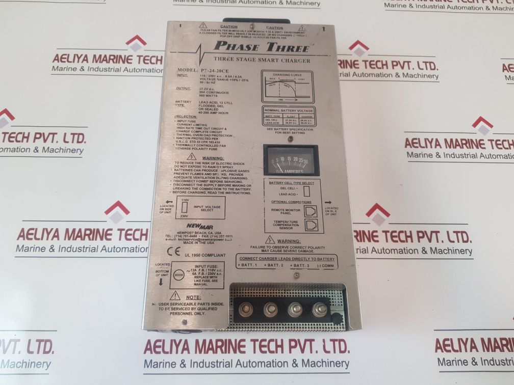 Newmar Phase Three Pt-24-20Ce Three Stage Smart Charger