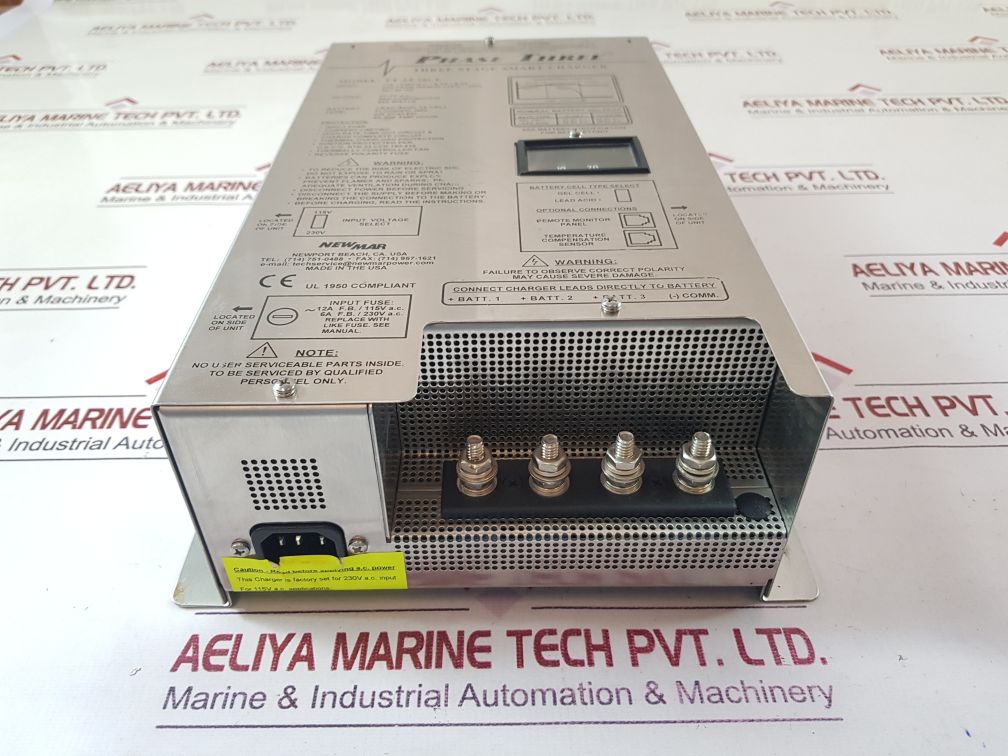 Newmar phase three pt-24-20ce smart charger 115/230v
