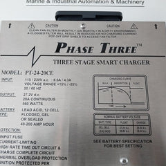 Newmar Pt-24-20Ce Phase Three Smart Charger 560 Watts