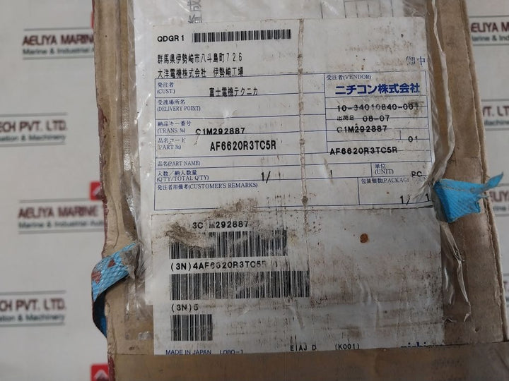Nichicon Af6620R3Tc5R Capacitor 50/60Hz