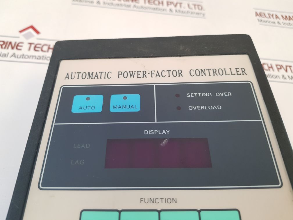 Nichicon Cascpl358E Automatic Power-factor Controller