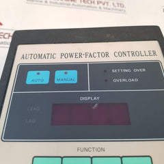 Nichicon Cascpl358E Automatic Power-factor Controller