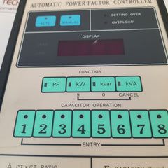 Nichicon Cascpl358E Automatic Power-factor Controller