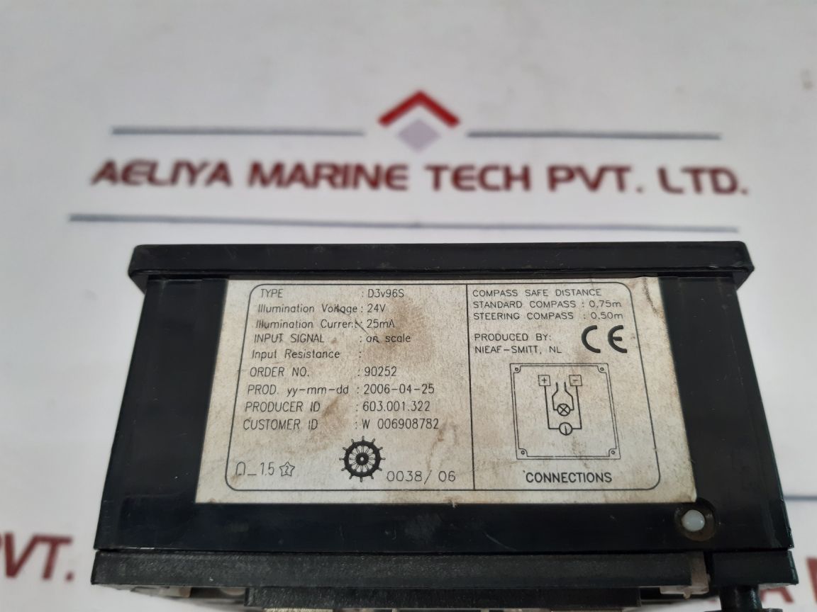 Nieaf Measuring D3V96S Panel Indicator Used One