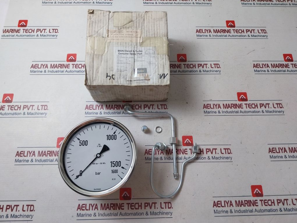 Nife 0-1600 Bar Oil Pressure Gauge